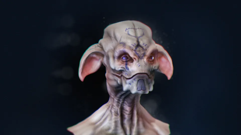 Xenomorph Prime, 3D-скульпт